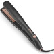 BaByliss Babyliss hair straightener Steam Lux Styler, 56V, temp. modes-5, 170-210 °C, thermal mat, ceramics, black (ST596E)