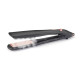 BaByliss Babyliss hair straightener Steam Lux Styler, 56V, temp. modes-5, 170-210 °C, thermal mat, ceramics, black (ST596E)