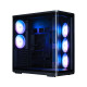 Zalman Корпус P60 без БП, 2xUSB3.0, 1x Type C, 3x120мм ARGB Reverse, 2x120мм ARGB, VGA 435мм, LCS ready, Curved Tempered Glass, Dual Chamber, ATX, чёрный (P60BLACK)