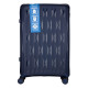 2E 2E Suitcase set 3in1, M7979, polypropylene, (L+M+S), lock (not TSA), anti theft zipper, 4 wheels, dark blue (2E-PP-M7979-SET3-DB)