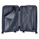 2E 2E Suitcase set 3in1, M7979, polypropylene, (L+M+S), lock (not TSA), anti theft zipper, 4 wheels, dark blue (2E-PP-M7979-SET3-DB)