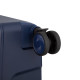 2E 2E Suitcase set 3in1, M7979, polypropylene, (L+M+S), lock (not TSA), anti theft zipper, 4 wheels, dark blue (2E-PP-M7979-SET3-DB)