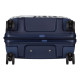2E 2E Suitcase set 3in1, M7979, polypropylene, (L+M+S), lock (not TSA), anti theft zipper, 4 wheels, dark blue (2E-PP-M7979-SET3-DB)