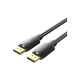 Кабель мультимедийный DisplayPort M to DisplayPort M 1.5m V1.2 4K 60Hz 3D Dolby 7.1 Vention (HAKBG)