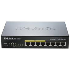 Коммутатор сетевой D-Link DGS-1008P
