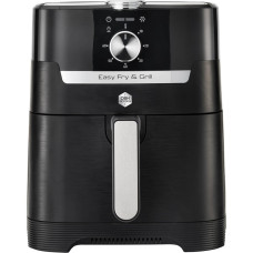 Tefal OBH Nordica air fryer EasyFry&Grill, 1550W, bowl-4.2l, mechanical control, plastic, black (AG5018S0)