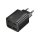 Зарядное устройство HOCO N56 2xUSB-C PD30W + 2xUSB black (6942007632492)