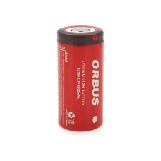 Аккумулятор 32700 LiFEPO4, 6000mAh, 3.2V, RED/GREY Orbus (ORB32700-48G)