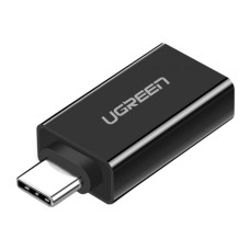 Переходник OTG USB 3.0 AF to USB-C US173 black Ugreen (20808)