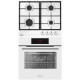 Hansa SET (oven electrical + hob gas), white (FCGW68329)