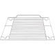 Hansa SET (oven electrical + hob gas), white (FCGW68329)