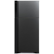 Hitachi Холодильник з верхн. мороз., 184x86х74, холод.відд.-405л, мороз.відд.-145л, 2дв., А++, NF, інв., зона нульова, чорний (R-V660PUC7-1BBK)