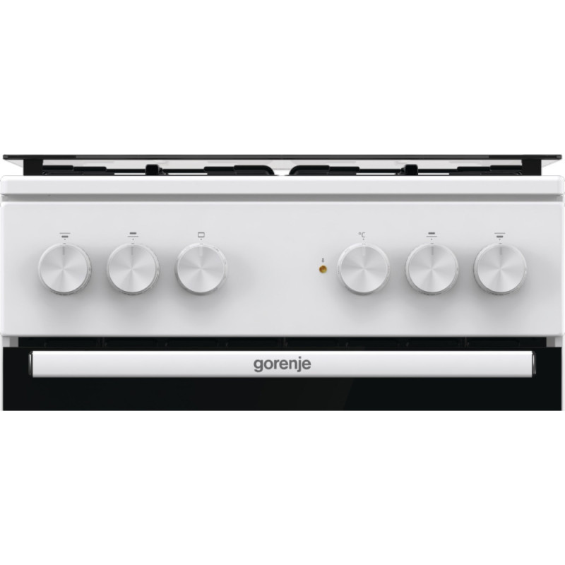 Gorenje Плита комби, 62л, 50x60см, дисплей, газ-контроль, эмалированные, белый