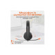 Наушники Meetion BTH003MIC Black/Orange (MT-BTH003MIC-A)