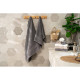ARDESTO Terry towel Benefit, 70х140cm, 100% cotton, grey (ART2470SG)