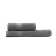 ARDESTO Terry towel Benefit, 70х140cm, 100% cotton, grey (ART2470SG)