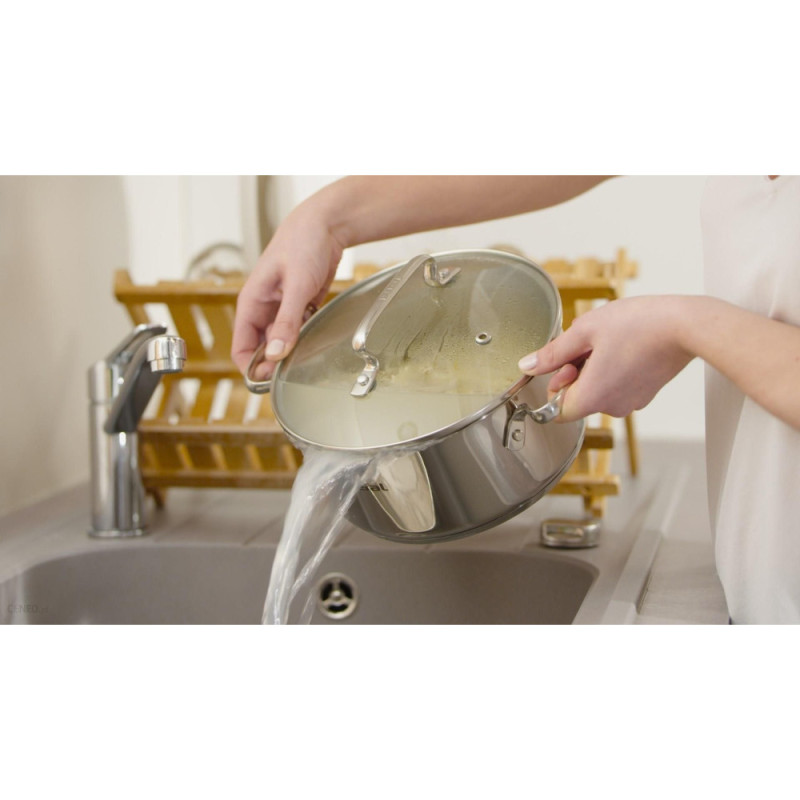 Tefal Saucepan with lid, DUETTO+, 18 cm, 2l, stainless steel (G7194355)