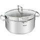 Tefal Saucepan with lid, DUETTO+, 18 cm, 2l, stainless steel (G7194355)