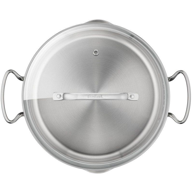 Tefal Saucepan with lid, DUETTO+, 18 cm, 2l, stainless steel (G7194355)