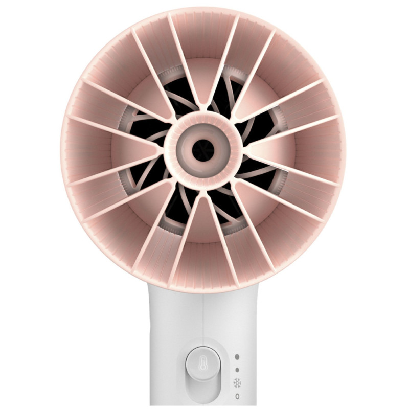 Philips hair dryer 3000 Series, 3W, 3 modes, ThermoProtect nozzle, white-pink (BHD300/00)