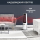 Rowenta Air purifier fan+heater ECLIPSE 3IN1, 35m2, 107m3/h, remote control, display, HEPA filter, 12 speed, white (QU5060F0)