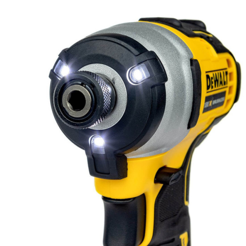 DeWALT 18V XR Li-Ion brushless cordless impact driver 190 Nm 2800 rpm case 0.96 kg (DCF809D2T)