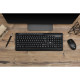 2E Combo keyboard and mouse MK410 WL, EN/UK/RU, black (2E-MK410MWB)