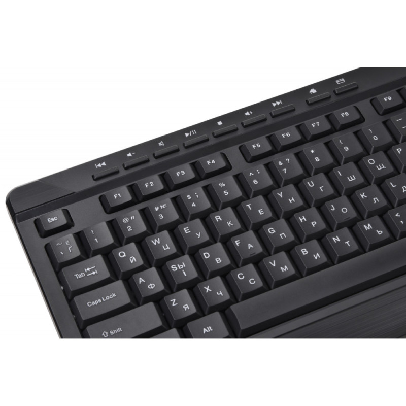 2E Combo keyboard and mouse MK410 WL, EN/UK/RU, black (2E-MK410MWB)