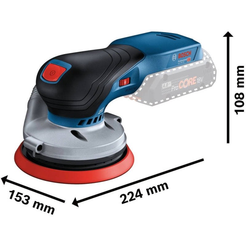 Bosch GEX 18V-125 (0.601.372.201)