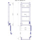 Mario Towel Dryer Classic F НР-I 800х330-75 TR K (2.3.0701.10.P)