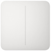 Ajax Кнопка для двухклавишного выключателя SoloButton 2-gang for LightSwitch, Jeweler, беспроводной, белый (000029791)