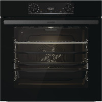 Gorenje Духовой шкаф электрический, 77л, A+, пар, дисплей, пиролиз, черный (BPS6737E14BG)