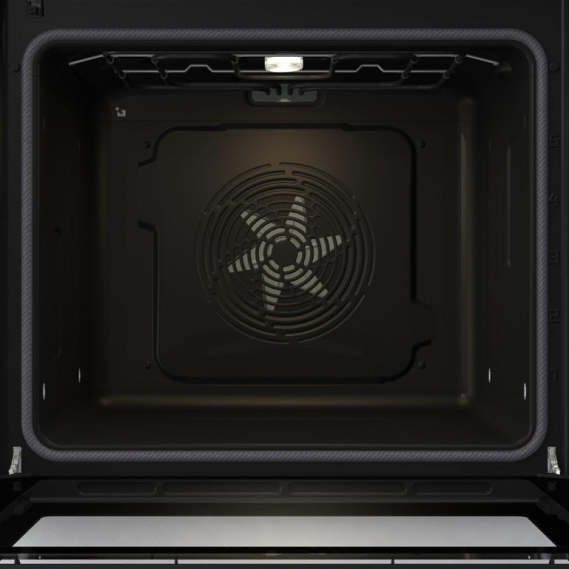 Gorenje Духова шафа електрична, 77л, A+, пара, дисплей, піроліз, чорний (BPS6737E14BG)