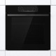 Gorenje Духова шафа електрична, 77л, A+, пара, дисплей, піроліз, чорний (BPS6737E14BG)
