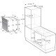 Gorenje Духова шафа електрична, 77л, A+, пара, дисплей, піроліз, чорний (BPS6737E14BG)