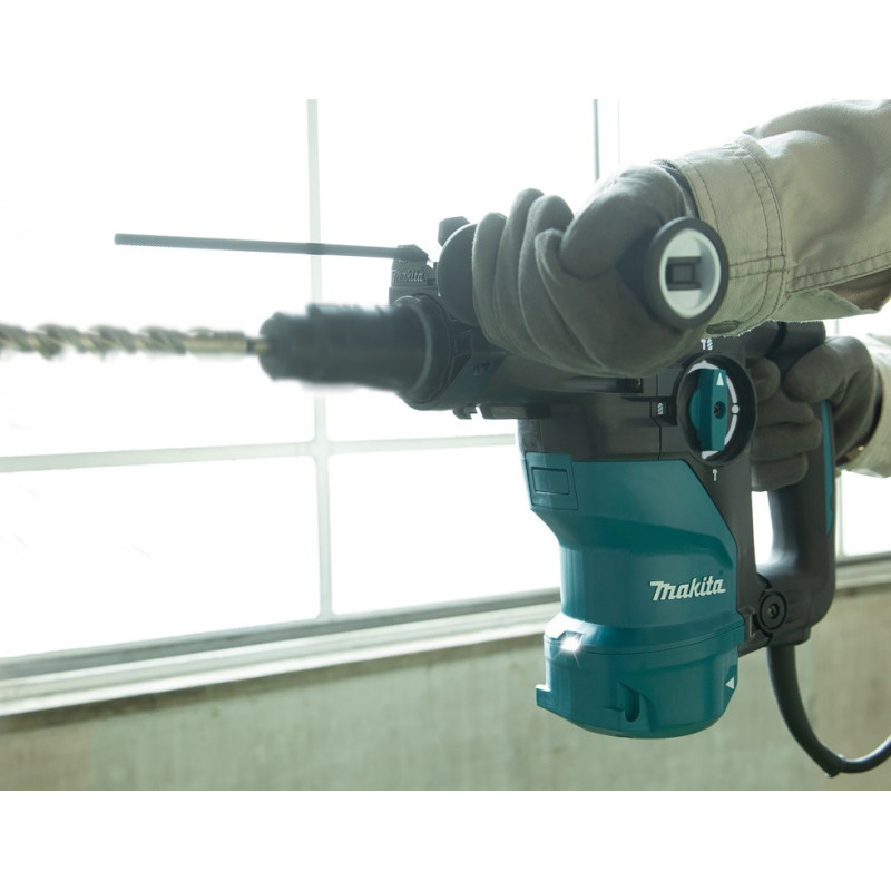 Makita Roattary Hammer HR3012FCJ1050 W, SDS-Plus, 3.9 J, 4 positions, 4.7 kg