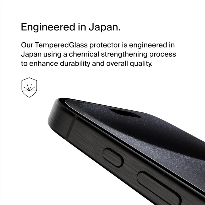 Belkin ScreenForce Screen Protection for iPhone 15 Pro Max (1 Pack) (OVA138ZZ)