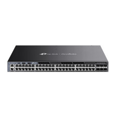TP-Link Комутатор SG6654XHP 48xGE (48xPoE), 6xSFP+, 1440Вт, Керований L3