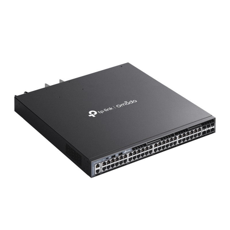 TP-Link Комутатор SG6654XHP 48xGE (48xPoE), 6xSFP+, 1440Вт, Керований L3
