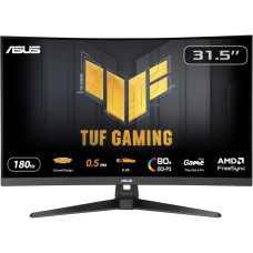 ASUS Монітор Asus 31.5  TUF Gaming VG32WQ3B 2xHDMI, DP, MM, VA, 2560x1440, 180Hz, 0.5ms, sRGB 120%, CURVED, AdaptiveSync, HDR10 (90LM0AP1-B01171)