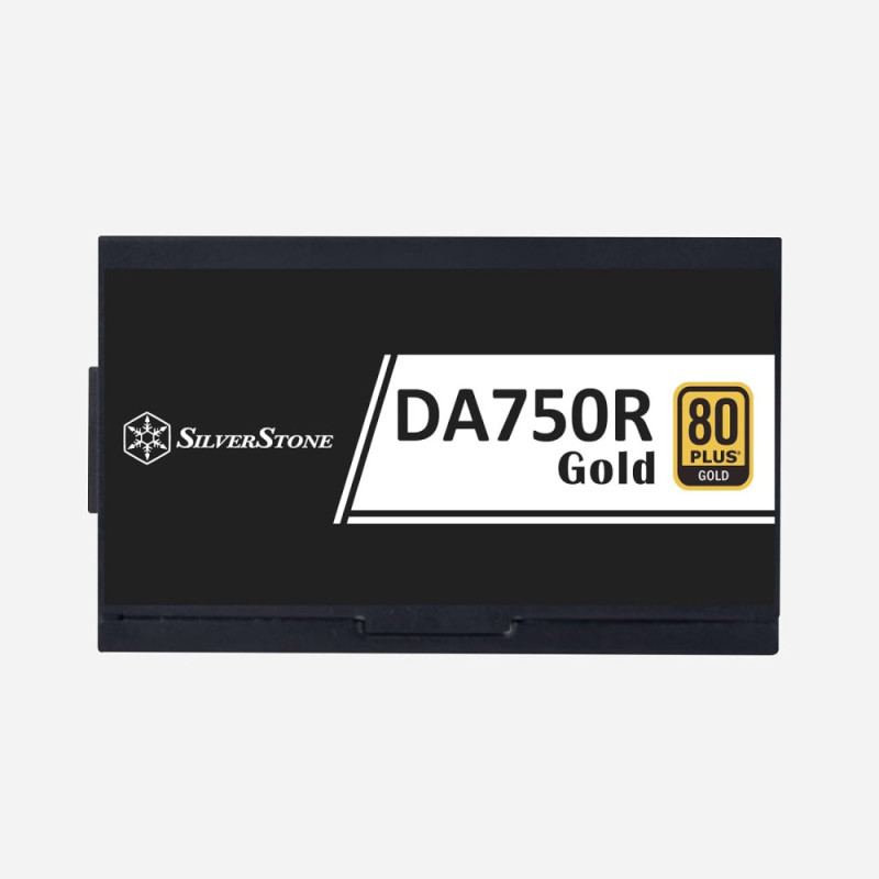 SilverStone PSU Decathlon (750W), >90%, 80+ Gold, 120мм, 1xMB, 24pin(20+4), 2xCPU 8pin(4+4), 4xMolex, 8xSATA, 4xPCIe 8pin(6+2), 1 x 12V-2x6, Fully modular (SST-DA750R-GMA)