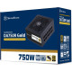 SilverStone PSU Decathlon (750W), >90%, 80+ Gold, 120мм, 1xMB, 24pin(20+4), 2xCPU 8pin(4+4), 4xMolex, 8xSATA, 4xPCIe 8pin(6+2), 1 x 12V-2x6, Fully modular (SST-DA750R-GMA)