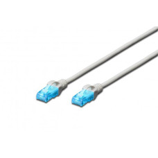 2E Патч-корд 2E CAT 5e, UTP, 15м, 26AWG, RJ45, 7/0.16, Cu, LSZH, сірий (2E-PC5ECU-15LSZH-GRY)