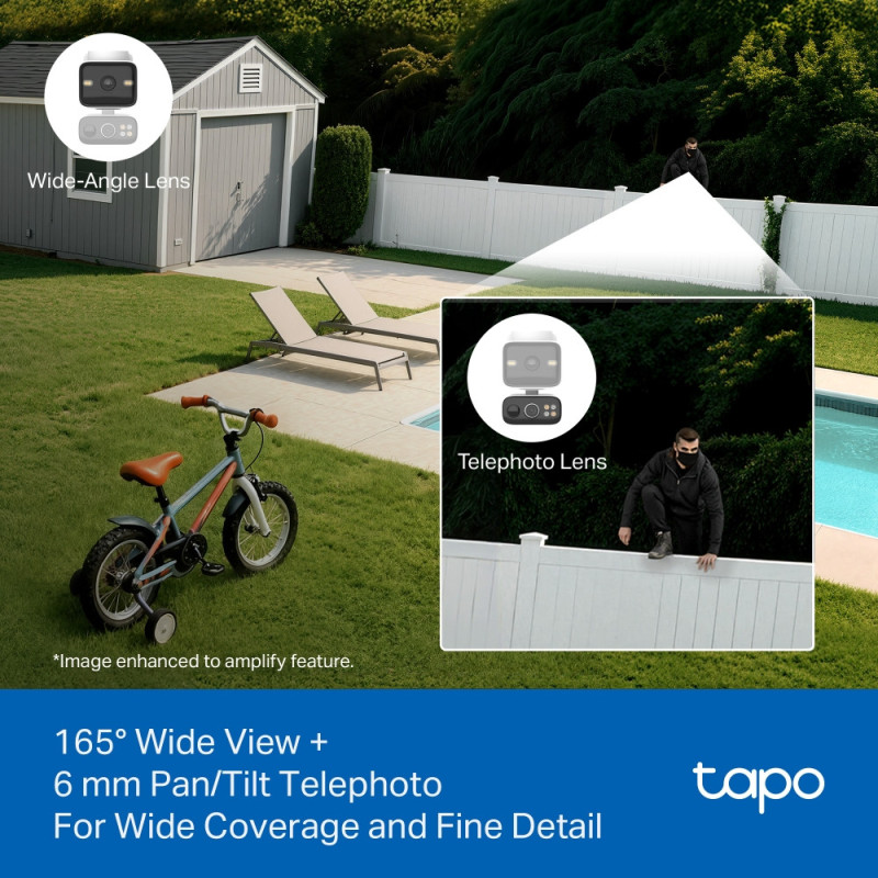 TP-Link Smart Wire-Free Security Camera and Solar Panel TAPO C645D KIT (TAPO-C645DKIT)