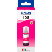 Epson Контейнер з чорнилом 108 EcoTank L8050/L18050 magenta (C13T09C34A)