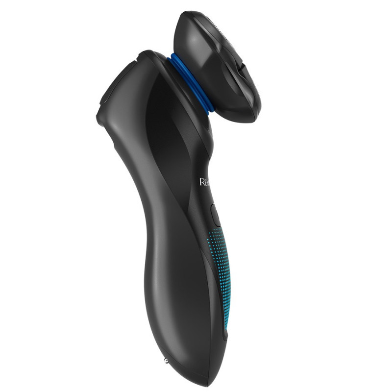 Remington eectric shaver rotary Hyperflex Aqua, razor head-3, Li-Ion, dry+wet, trimmer, black-blue (XR1430)