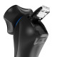 Remington eectric shaver rotary Hyperflex Aqua, razor head-3, Li-Ion, dry+wet, trimmer, black-blue (XR1430)
