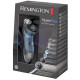 Remington eectric shaver rotary Hyperflex Aqua, razor head-3, Li-Ion, dry+wet, trimmer, black-blue (XR1430)