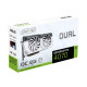 ASUS Видеокарта GeForce RTX 4070 12GB GDDR6X DUAL-RTX4070-O12G-WHITE белый