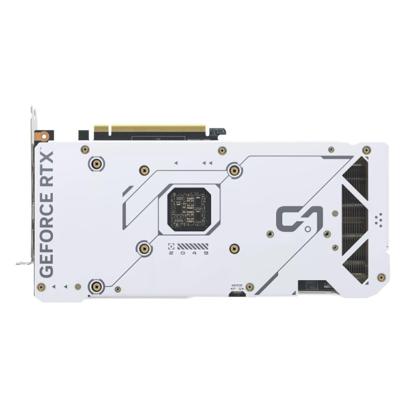 ASUS Видеокарта GeForce RTX 4070 12GB GDDR6X DUAL-RTX4070-O12G-WHITE белый